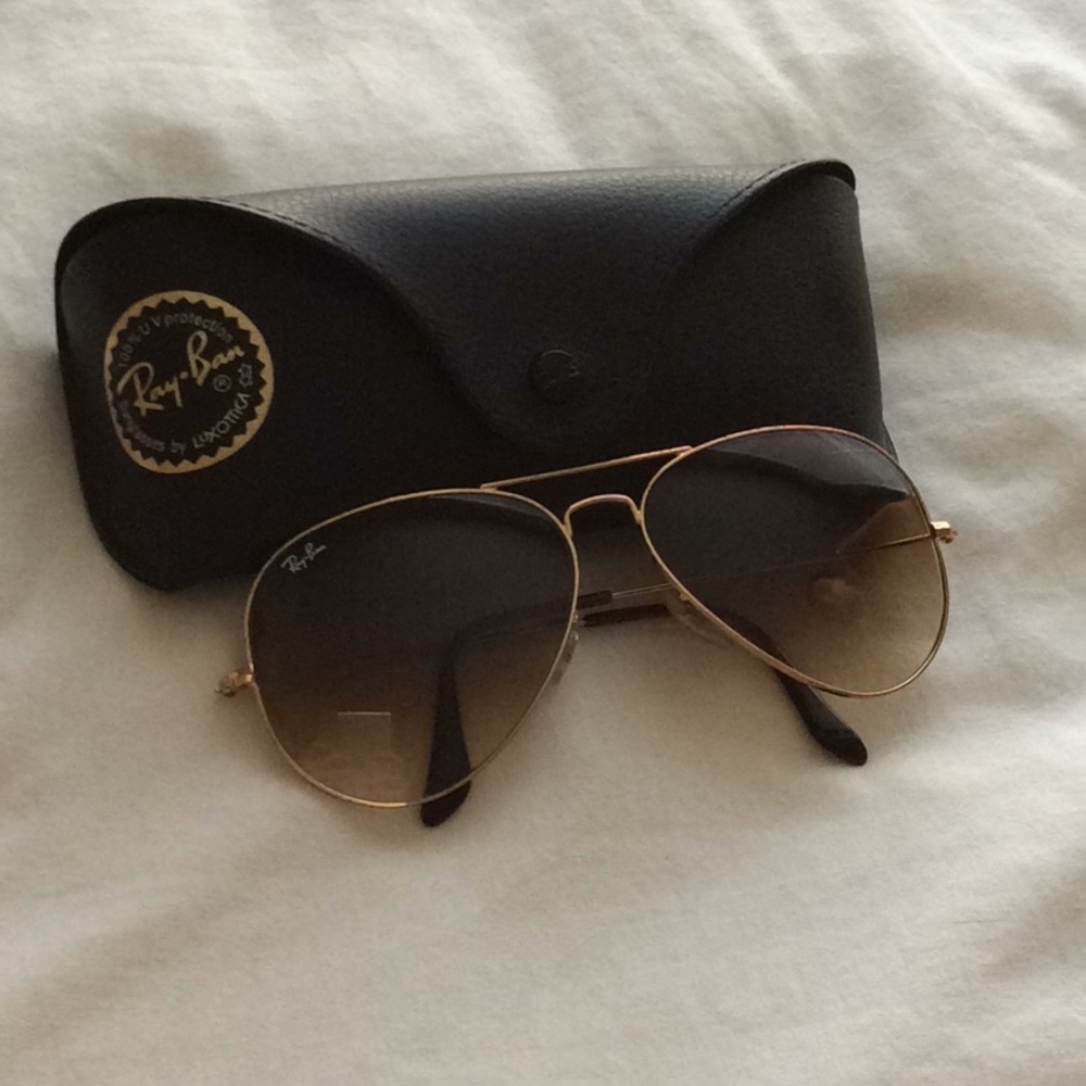 Ray-Ban aviator sunglasses